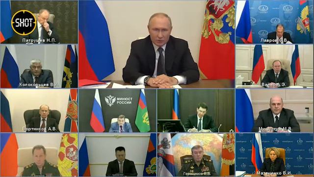 совет безопасности Путин о военном положении в 4ех регионах 19октября 2022года смотреть онлайн