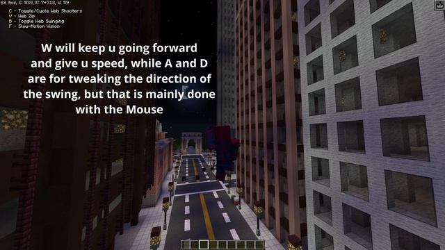 How to webswing in the Fiskheroes Mod | Spider-Man Swinging Tutorial смотреть онлайн