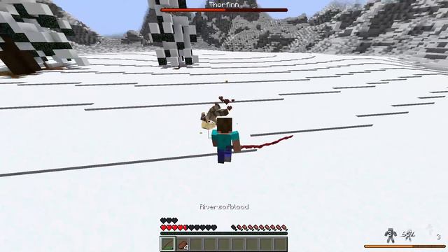 Vinland Saga boss fight Thorfinn - Minecraf Epic Fight смотреть онлайн