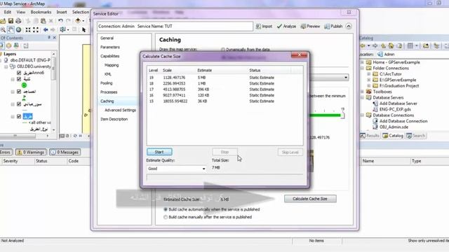 ArcGIS Cache Tut1_ Map Services Cache смотреть онлайн
