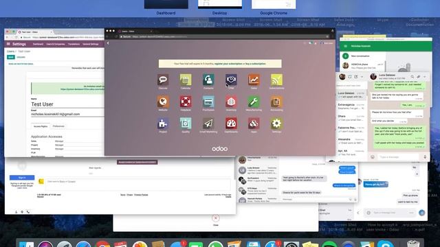 Creating a User in Odoo смотреть онлайн