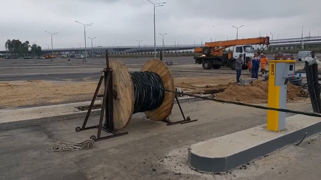 Раскатка СИП кабеля смотреть онлайн