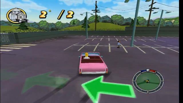 ДРИФТ НА СЕМЕЙНОМ СЕДАНЕ | Simpsons Hit And Run - #2 смотреть онлайн