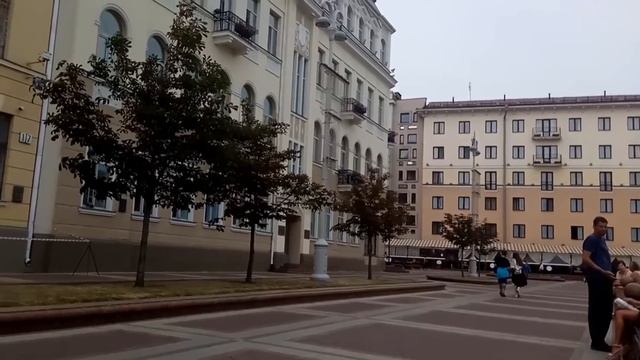 30 Minute Walk in City of Minsk, Belarus смотреть онлайн