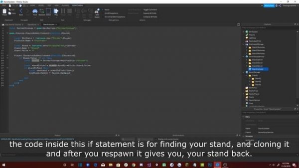 Roblox How To | JoJo Stand Series Saving Stands?! Part 7