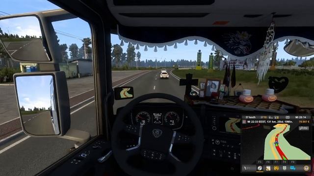 ETS 2 # 137 Und der Truckskin ist wieder weg von Loviisa nach Wyborg смотреть онлайн