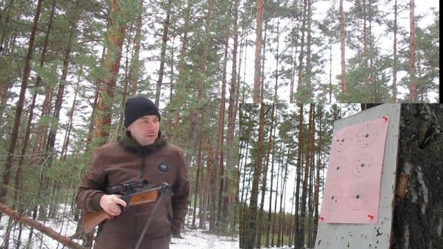 ПСРМ 2 55 и МР512 Пристрелка перед заочкой.