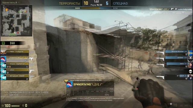 [CS:GO] 1st round , MAC 10 смотреть онлайн