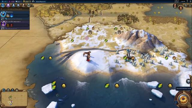 Civilization VI Greece Gorgo Gameplay - Queen Of The Truffles - Civilization VI Gameplay смотреть онлайн
