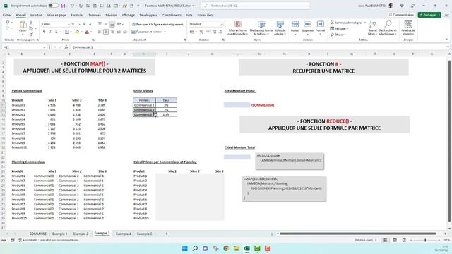 Excel - Nouvelles fonctions matricielles MAP, SCAN, REDUCE sur Excel смотреть онлайн