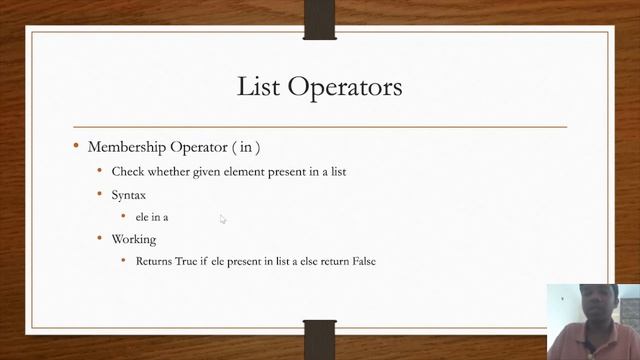 Python for kids .. 33 List Operators смотреть онлайн