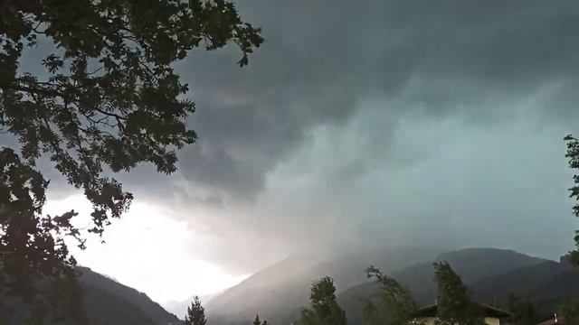Afternoon Storm Altenmarkt im Pongau Austria 16.08.2021 смотреть онлайн
