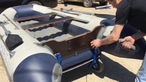 Перевозка лодки ПВХ