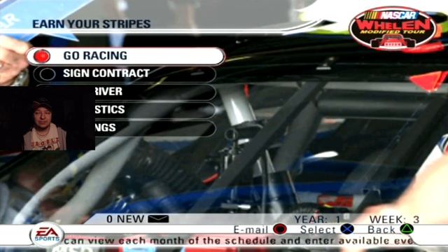 (The Legend Of Leeard Earnhardt Begins) NASCAR 08 PS2 Career Mode Part 1 смотреть онлайн