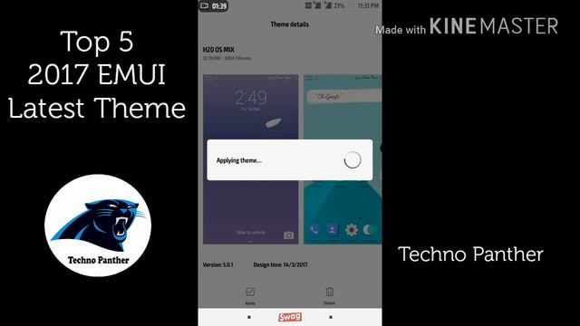 Top 5 Latest EMUI Theme 2017 !! EMUI Best Theme !! смотреть онлайн