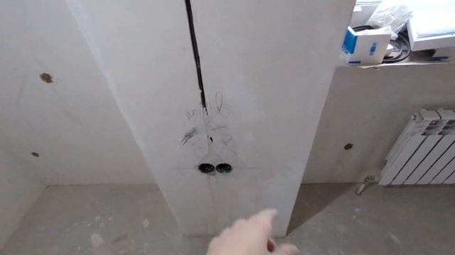 Электромонтаж в ЖК СоколГрад 4 литер 1 подъезд 1 квартира. Трешка за 2,5 дня! смотреть онлайн