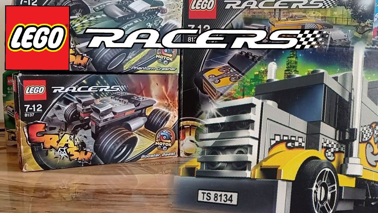 ПЕРЕДВИЖНАЯ ЛЕГО ПИТ-СТОП СТАНЦИЯ! НОЧНОЙ РАЗРУШИТЕЛЬ! - Обзор на Lego Racers 8134, 8137 и 8138 смотреть онлайн