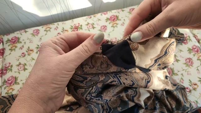 Не выкидывайте старое платье, если оно стало мало. Покажу, как его легко увеличить смотреть онлайн