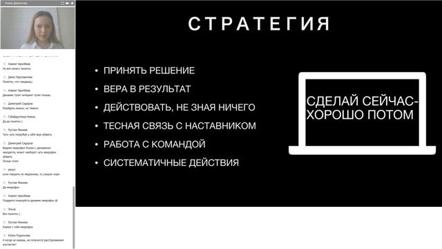Обучение от Элины Давлетовой смотреть онлайн