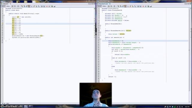 Binary and Sequential Search Java Tutorial смотреть онлайн