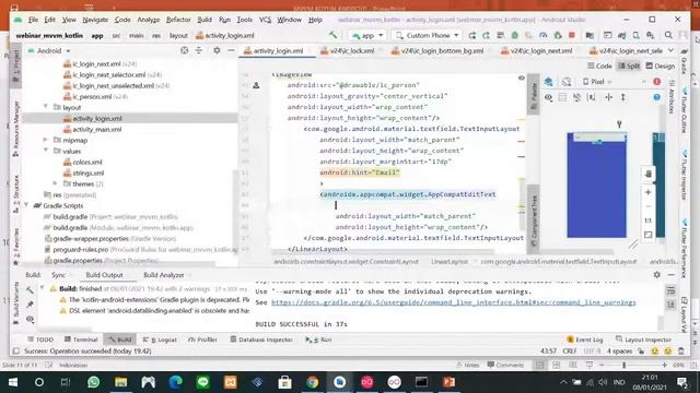 Tutorial Advance Android Kotlin : MVVM смотреть онлайн