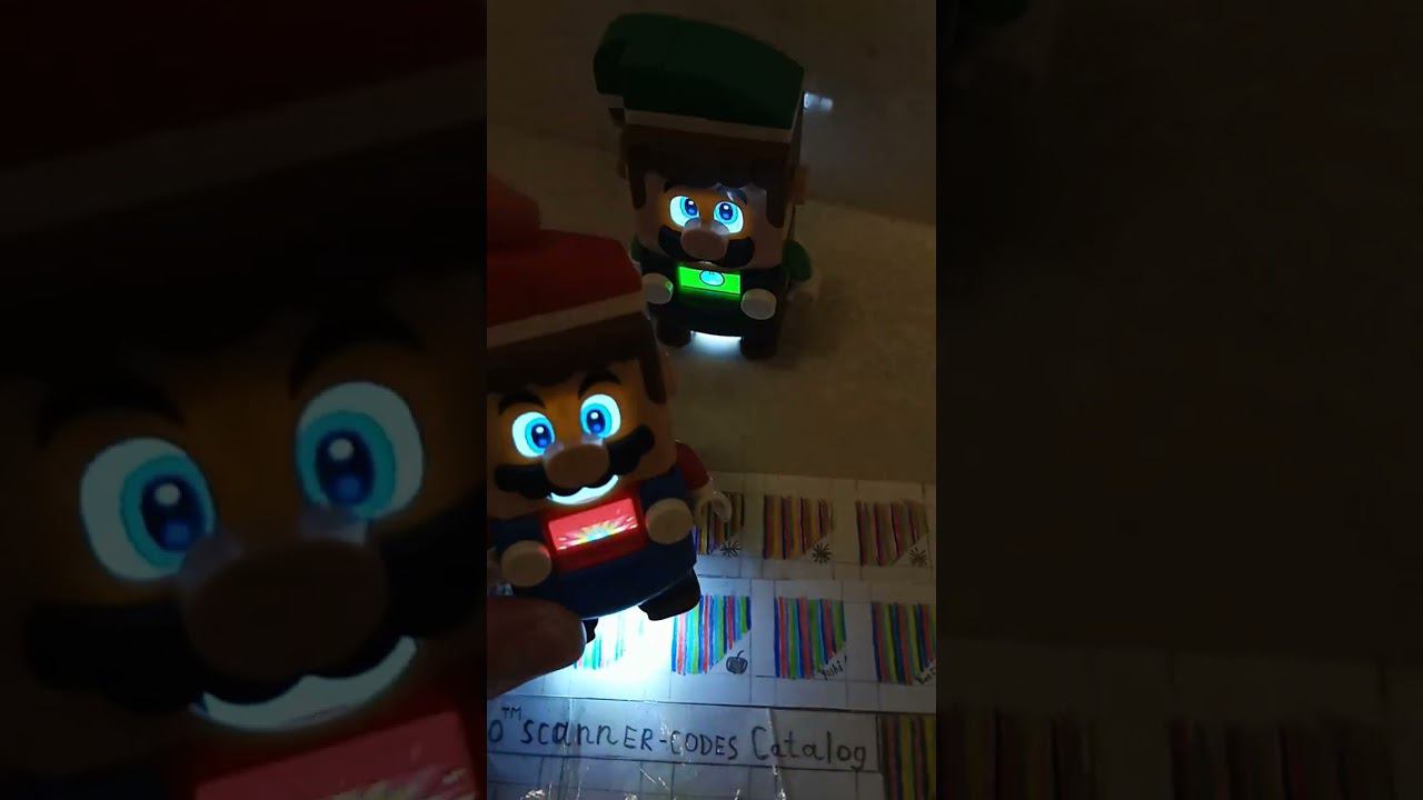 New character Barcode Winter 2023 Sets of Lego Super Mario Luigi Peach in my catalog #shorts смотреть онлайн