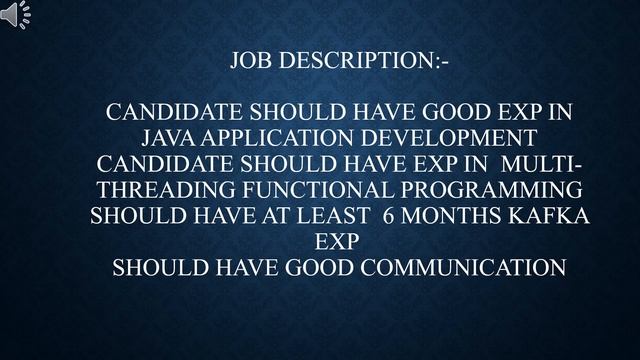 Java with Kafka Developer Job Opening #jobs #jobsopenings #jobvacancy смотреть онлайн