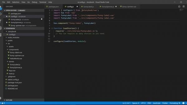 Learn Vue.js (RU): Storybook for Vue - создание UI компонентов в изоляции