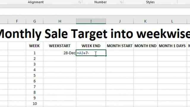 how to convert monthly data into weekly in excel смотреть онлайн
