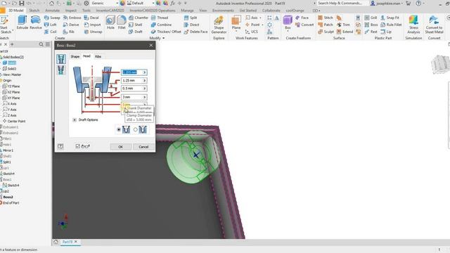 3D modelling General Plastic Enclosure With Autodesk Inventor 1 смотреть онлайн