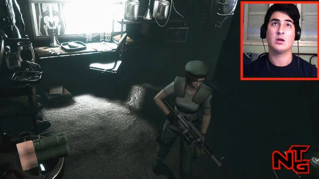 RESIDENT EVIL REMAKE HD - FINALcom A JILL Sozinha! [PS4] #8