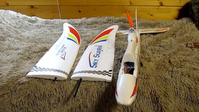 Sky Surfer X8 1400мм - модель для новичков и дальних FPV полётов. Сборка и полетушки. смотреть онлайн