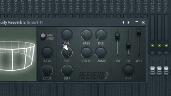 FL STUDIO С НУЛЯ. FRUITY REVERB 2 (Урок 4)