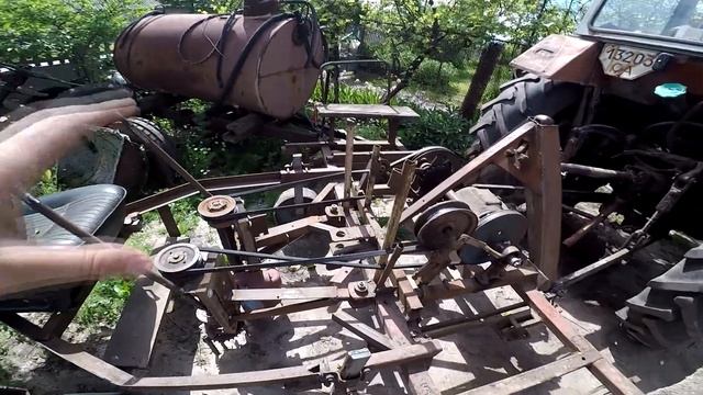 Роторний культиватор для прополки рядків Гарбуза. Огляд конструкції.Плюси та мінуси смотреть онлайн