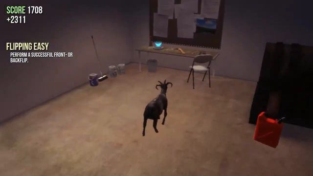 посхалки в играх: Goat Simulator смотреть онлайн