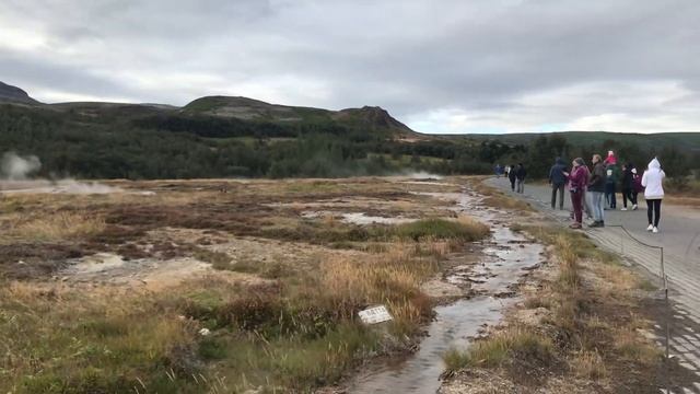 Исландия #1 Тингведлир, долина гейзеров, водопад Gullfoss смотреть онлайн