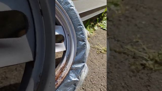 Черная матовая эмаль для дисков Kerry - Покрасил диски и что было дальше смотреть онлайн