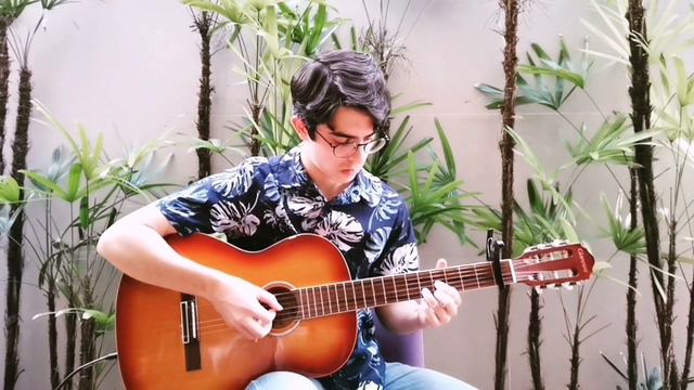 What a Wonderful World (Louis Armstrong) - Guitar Cover смотреть онлайн