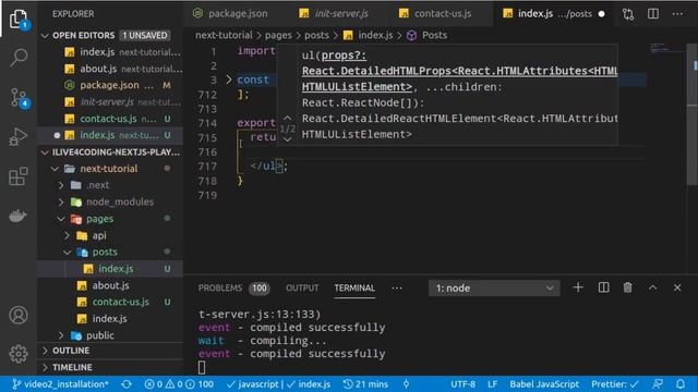 Static & Dynamic Routing Page Creation - Next JS Tutorial #3 | React JS for Beginners смотреть онлайн