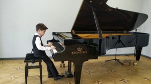 Андрей Гончаров – Л.В. Бетховен - Сонатина №2 фа мажор (1 и 2 часть) - Рондо