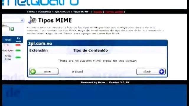 ¿Cómo editar mis tipos MIME en el Helm? смотреть онлайн