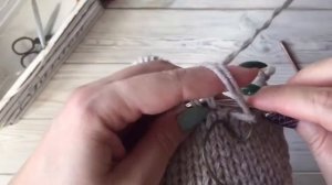 ? МК КЕПКА вязаный козырек ? вязание спицами ? берет спицами