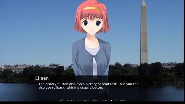 Ren'Py 7.0: Learning Ren'Py: Playing "Tutorial" смотреть онлайн