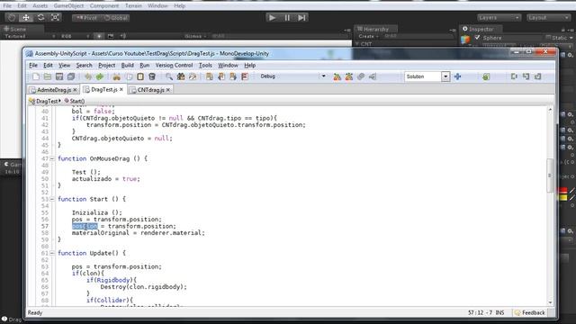 Arrastrar objetos en Unity (Drag & Drop) смотреть онлайн