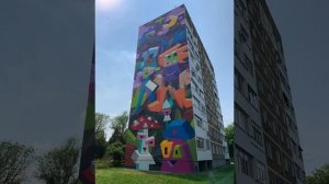 Солнечнодольск. Муралы. 2022