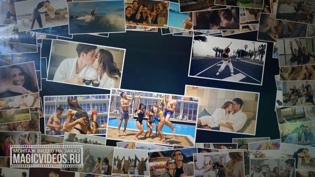 Слайд-шоу "Сто фото". Пример. Поздравление, презентация, монтаж видео на заказ. смотреть онлайн
