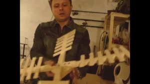 Идея для дачи. Ветряная мельница своими руками хендмейд часть 1. Вертушок на подшипнике