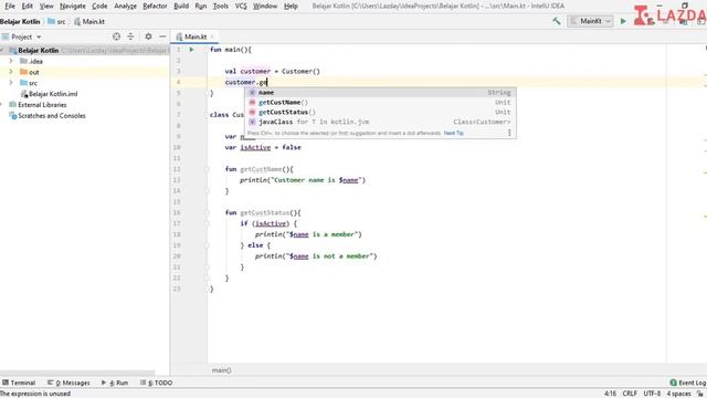 Tutorial Kotlin Dasar - 18. Visibility Modifiers смотреть онлайн