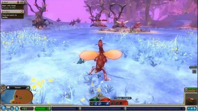 Краткая история игры Spore (Спор) {Electronic Arts Maxis} смотреть онлайн