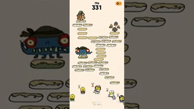 Играю в дудл джамп 2 с песней "ИИИУУУ" смотреть онлайн